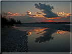 foto Tramonto sul fiume Brenta